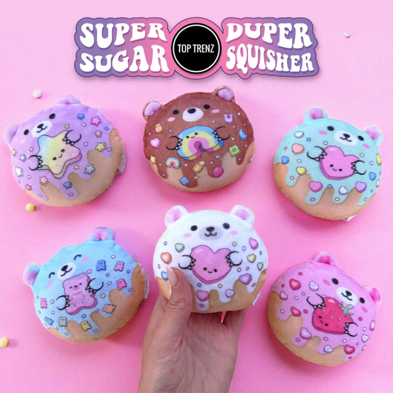 Top Trenz Super Duper Sugar Bear Donuts