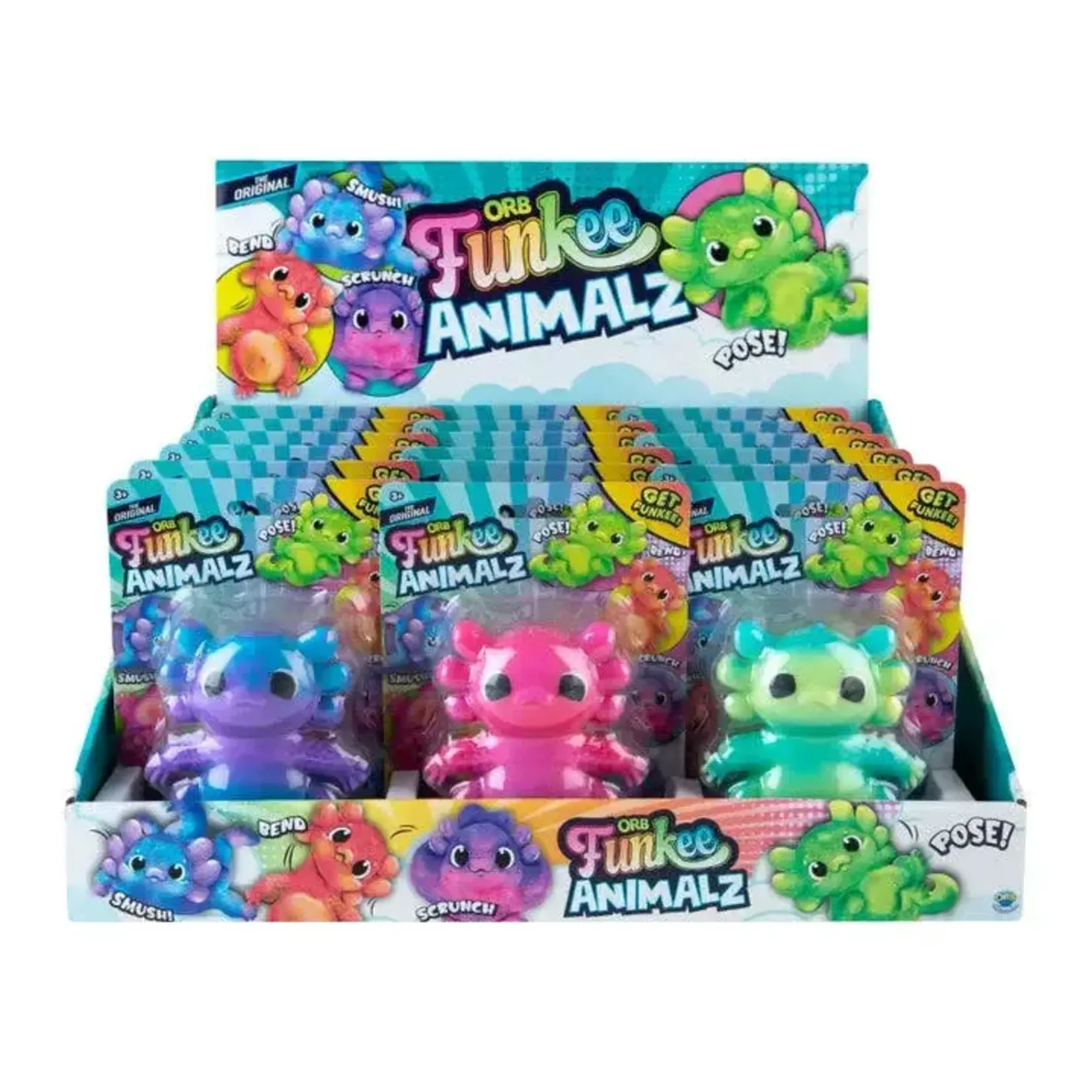 Orb Toys Funkee Axolotls Mega