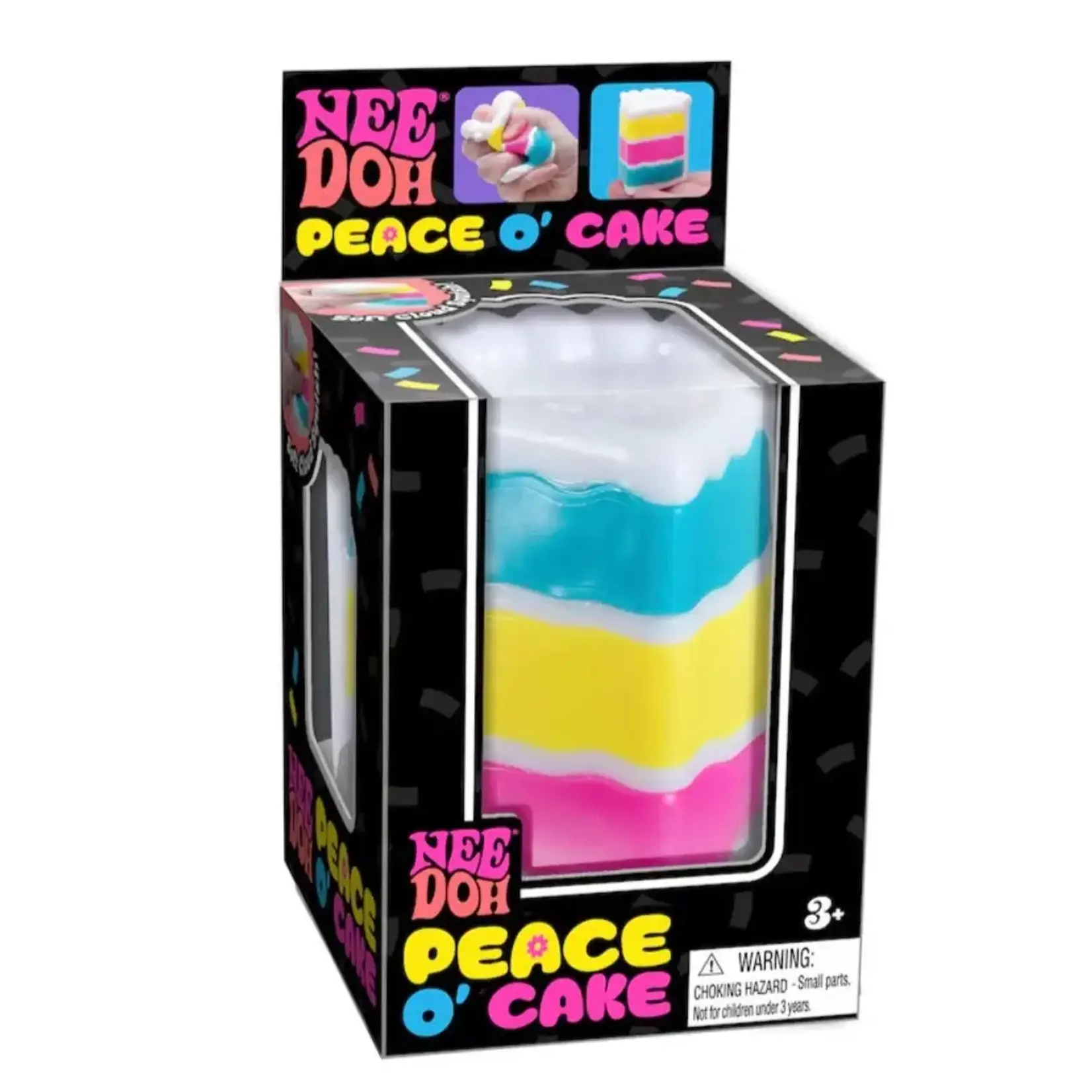 Schylling NeeDoh Peace O Cake