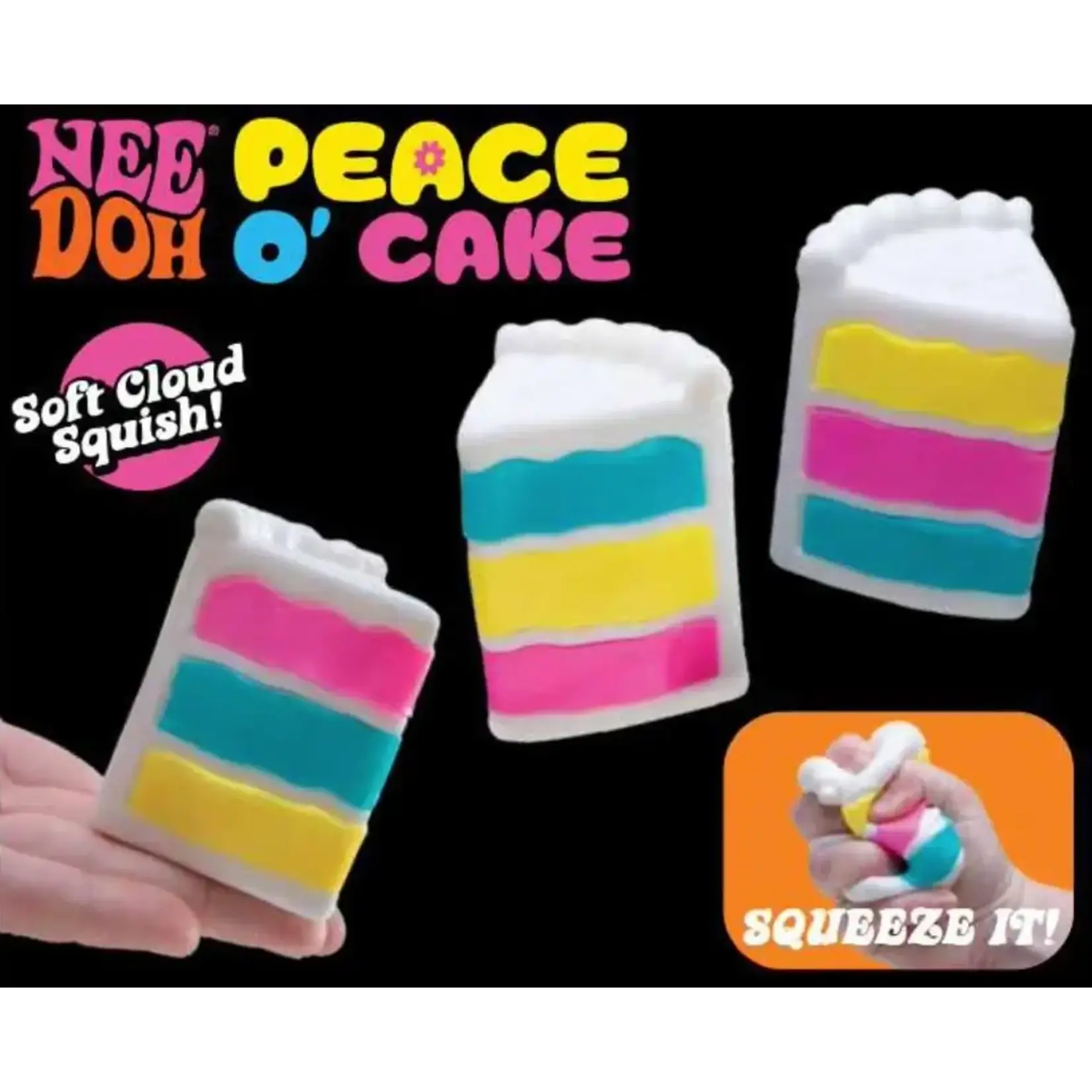 Schylling NeeDoh Peace O Cake