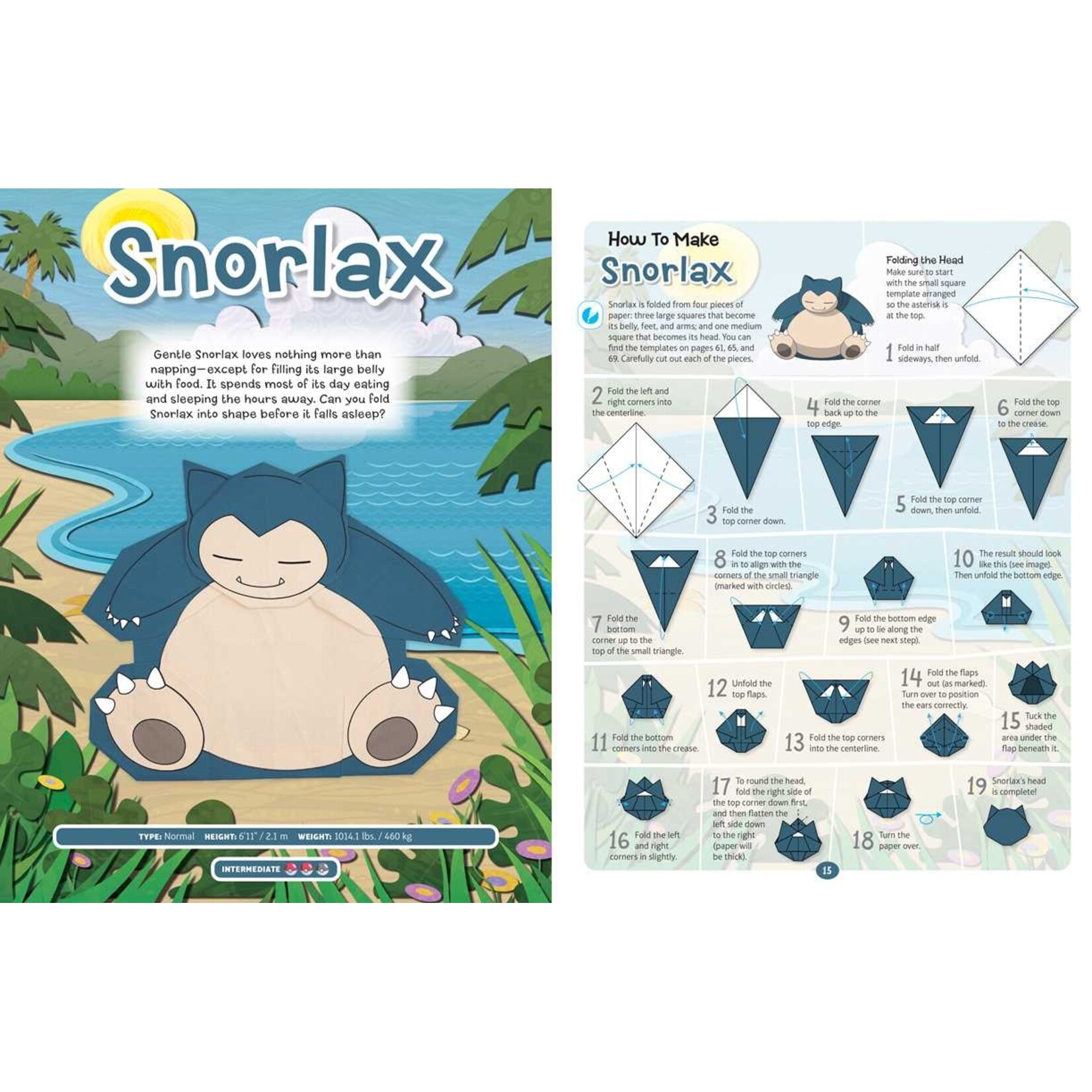 Pikachu Press Pokemon Origami