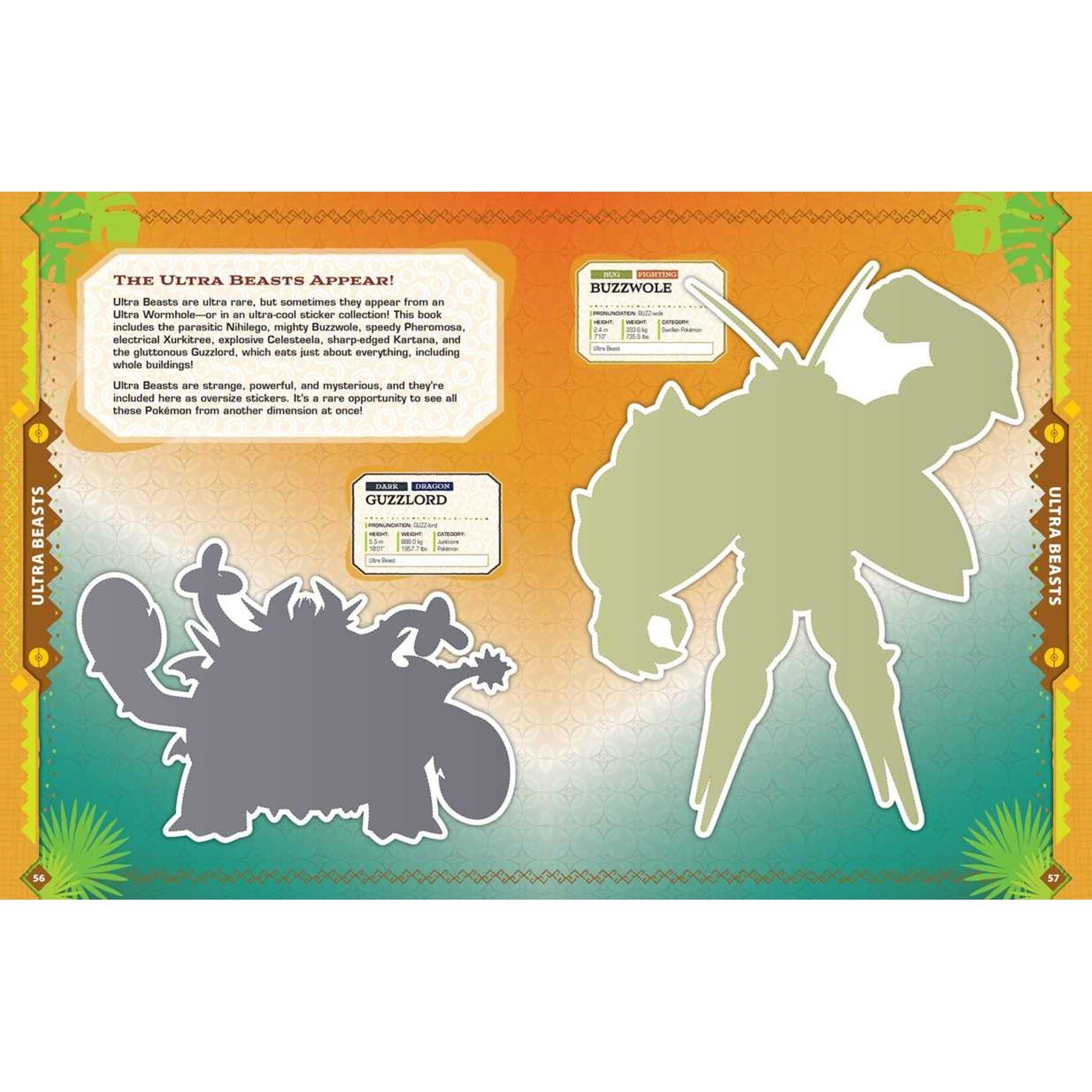 Pikachu Press Pokémon Alola Region Sticker Book