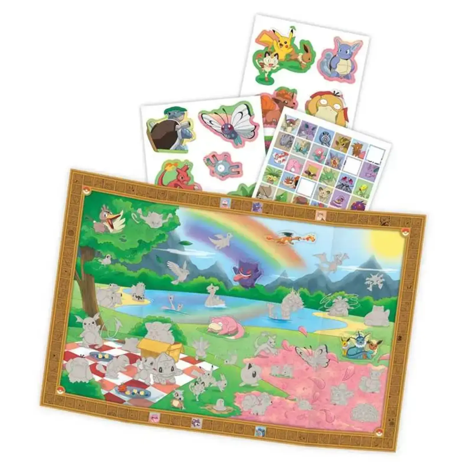 Simon and Schuster Pokemon Official Sticker Book of the Kanto Region