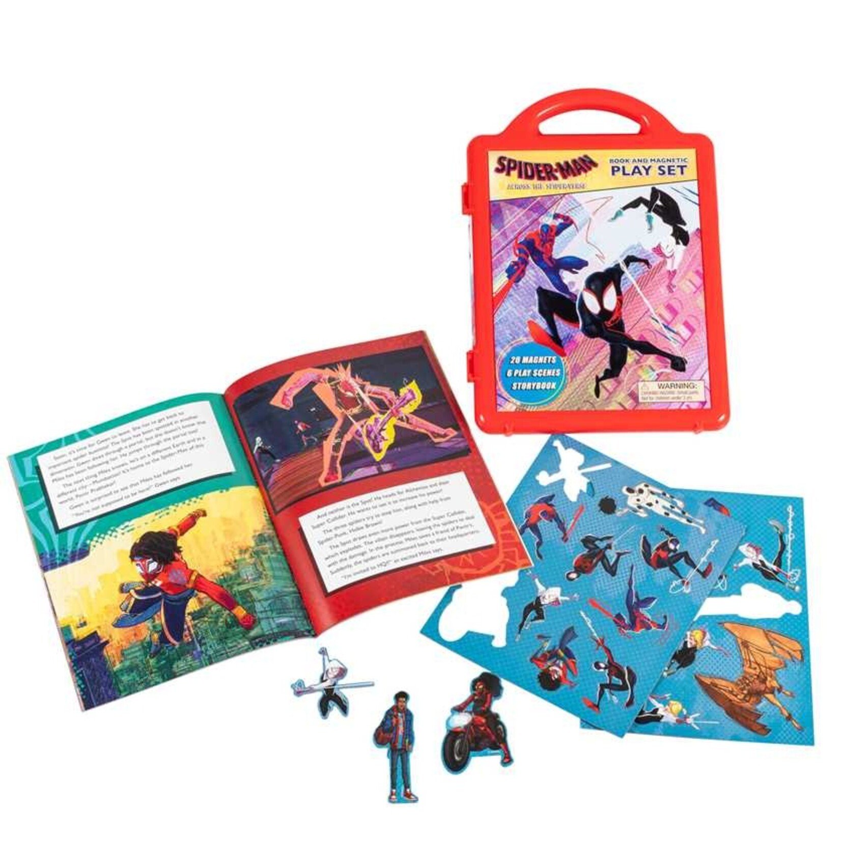Simon and Schuster Magnetic Travel Playset & Book