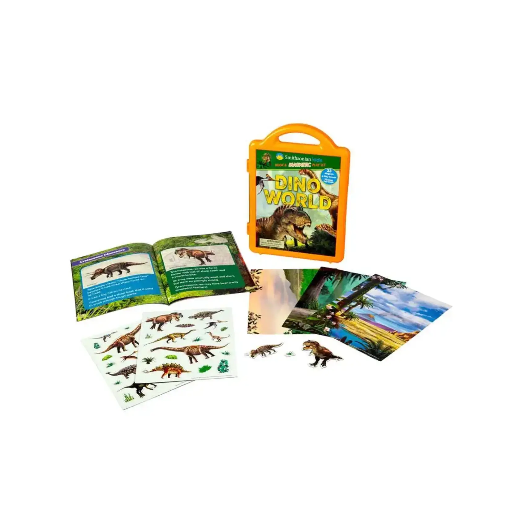 Simon and Schuster Magnetic Travel Playset & Book