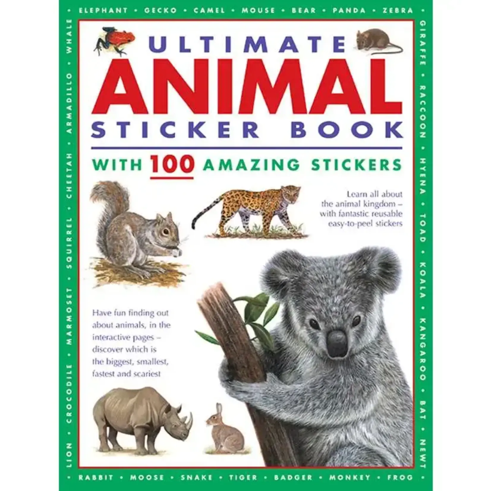 Simon and Schuster Ultimate Animal Sticker Book