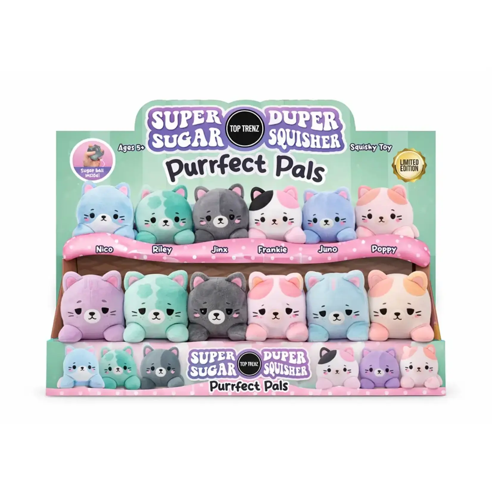 Top Trenz Super Duper Sugar Squishers Plush Perfect Pals