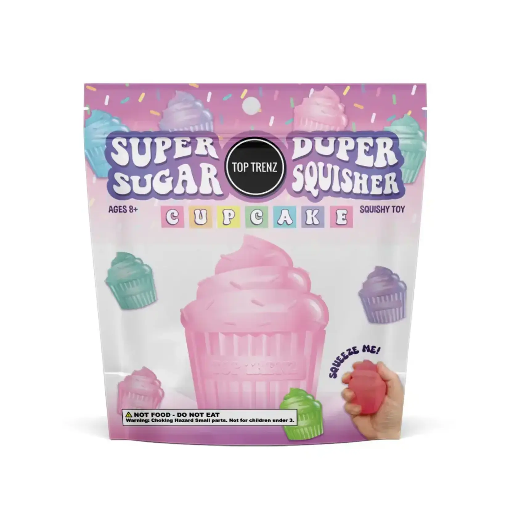Top Trenz Super Duper Sugar Squisher Cupcake
