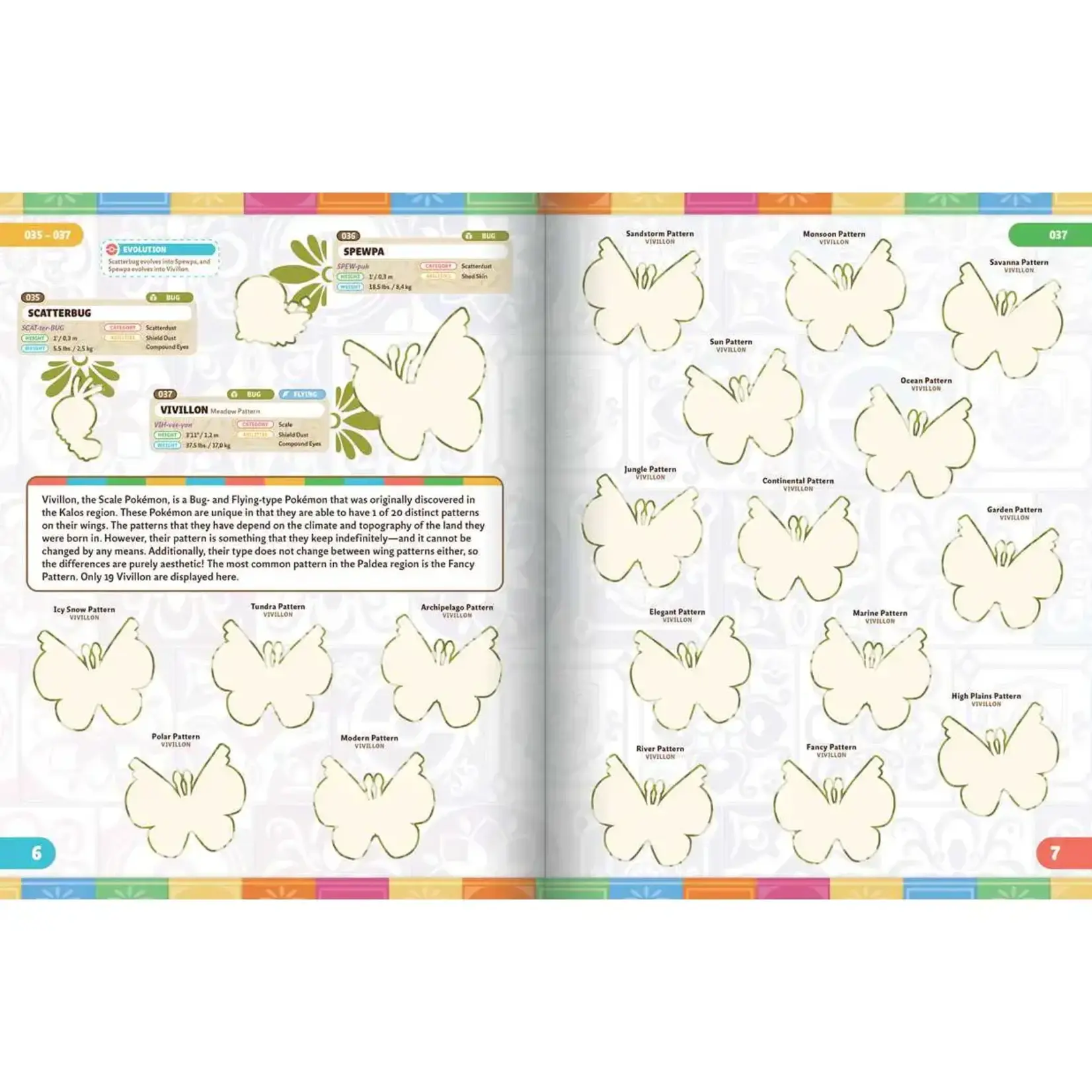 Pikachu Press Pokémon The Official Sticker Book Of The Paldea Region