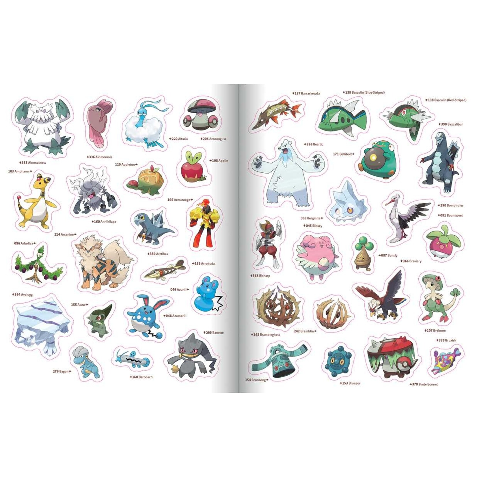 Pikachu Press Pokémon The Official Sticker Book Of The Paldea Region