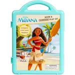 Simon and Schuster Magnetic Travel Playset & Book: Disney Moana