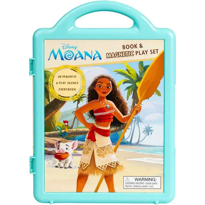 Magnetic Travel Playset & Book: Disney Moana