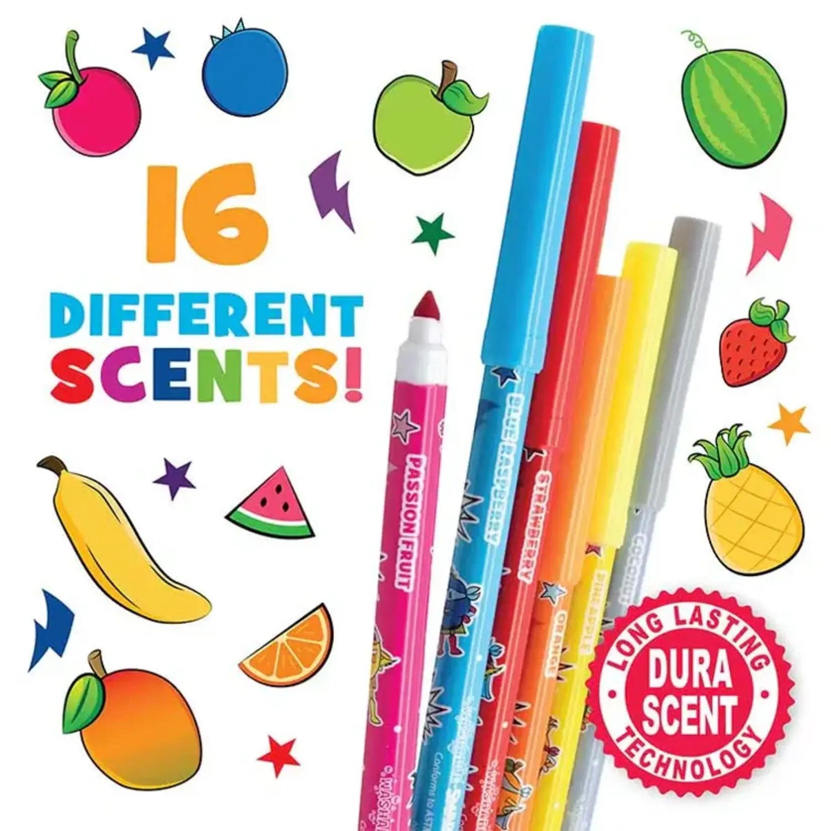 Scentco Smarkers set of 16 Scented Markers