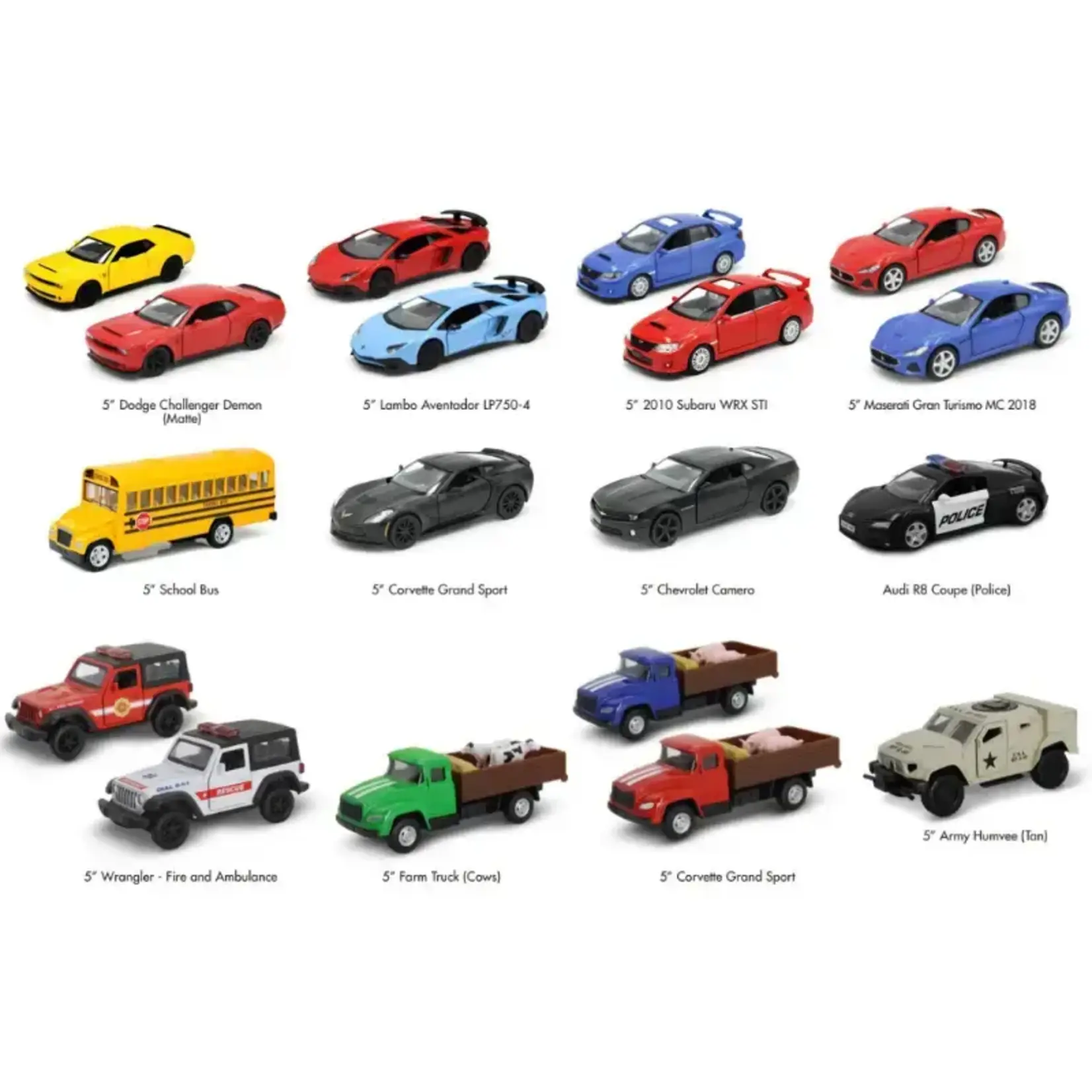 Die Cast Vehicle Assortment