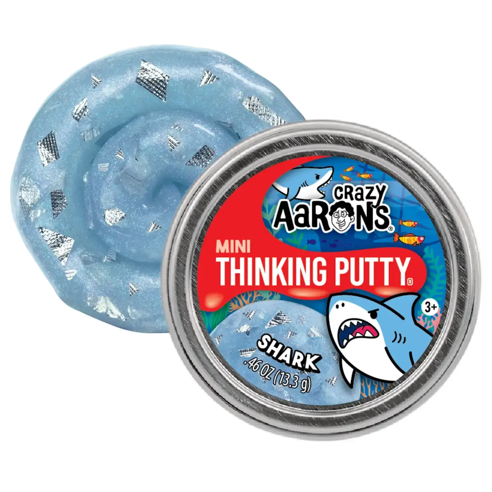 Crazy Aaron's Thinking Putty 2" Mini Putty Shark