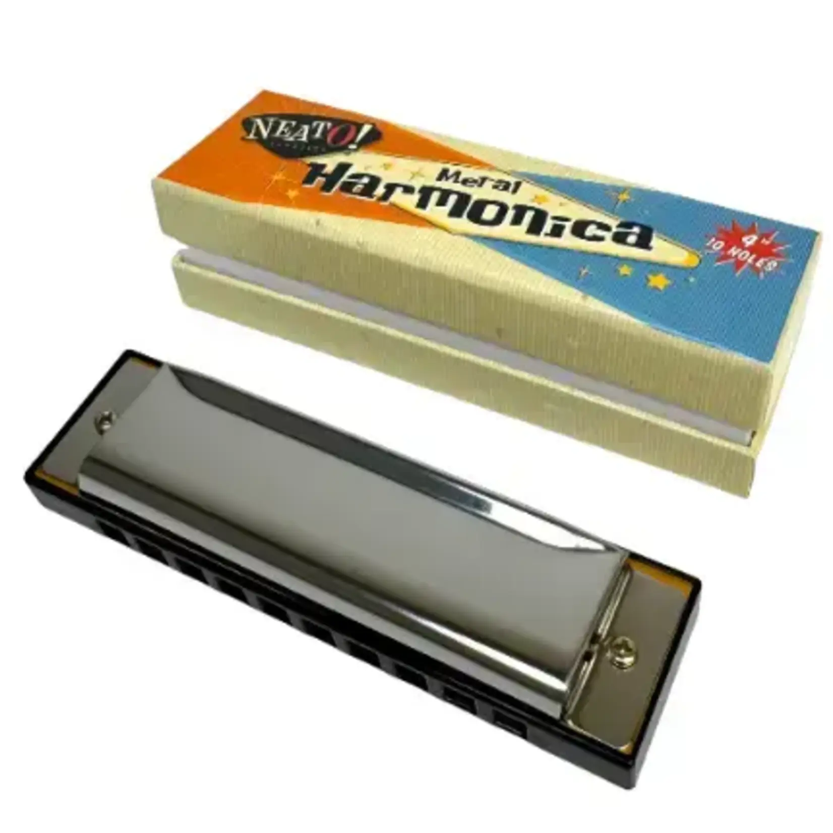 Toysmith Neato 4" Harmonica 10 Hole