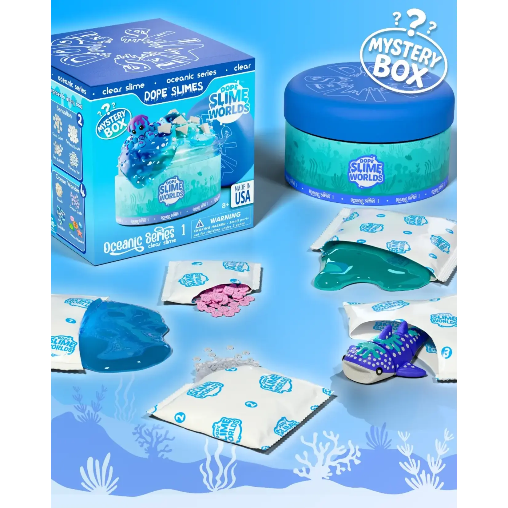 Dope Slimes Dope Slime Worlds - Oceanic Series Mystery Box