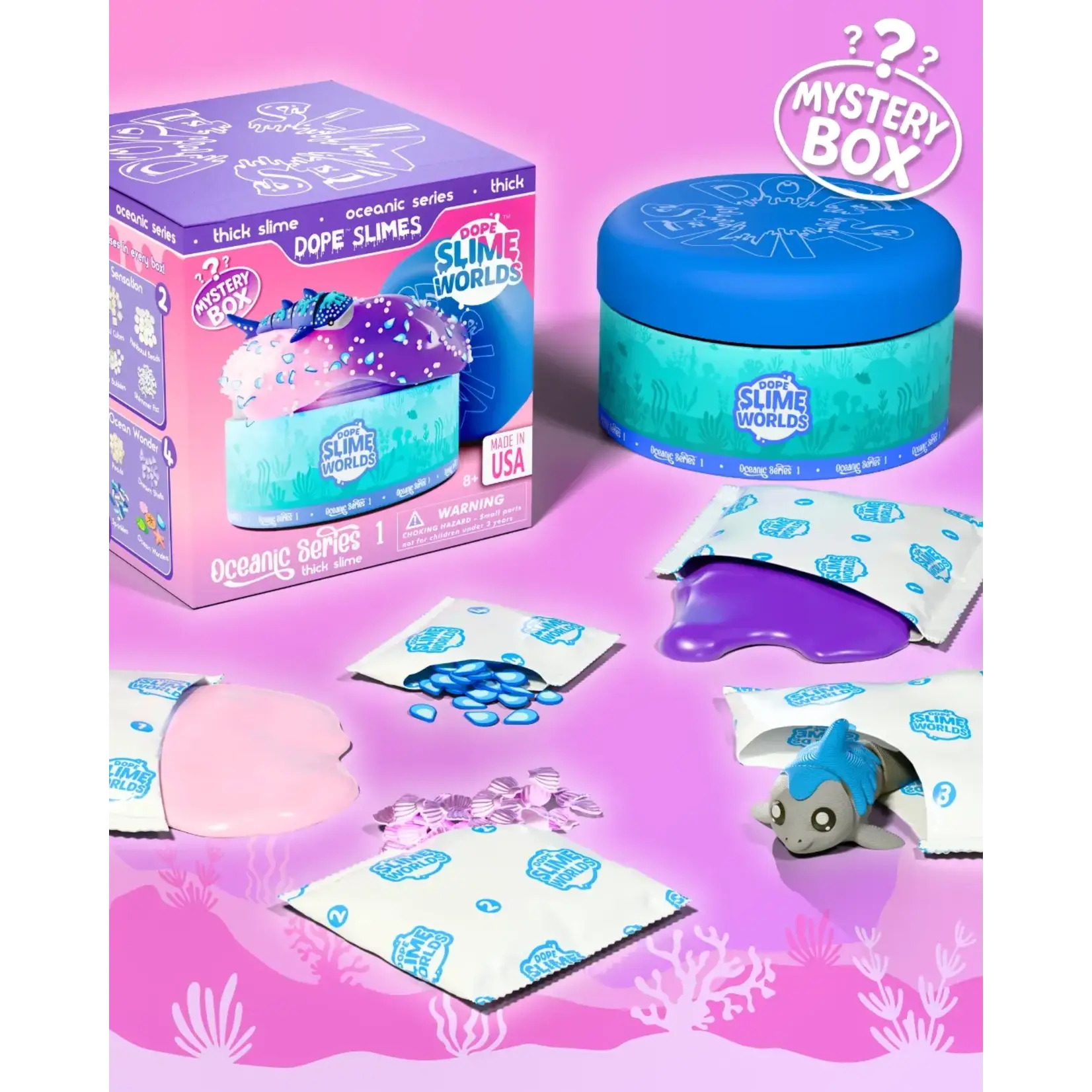 Dope Slimes Dope Slime Worlds - Oceanic Series Mystery Box