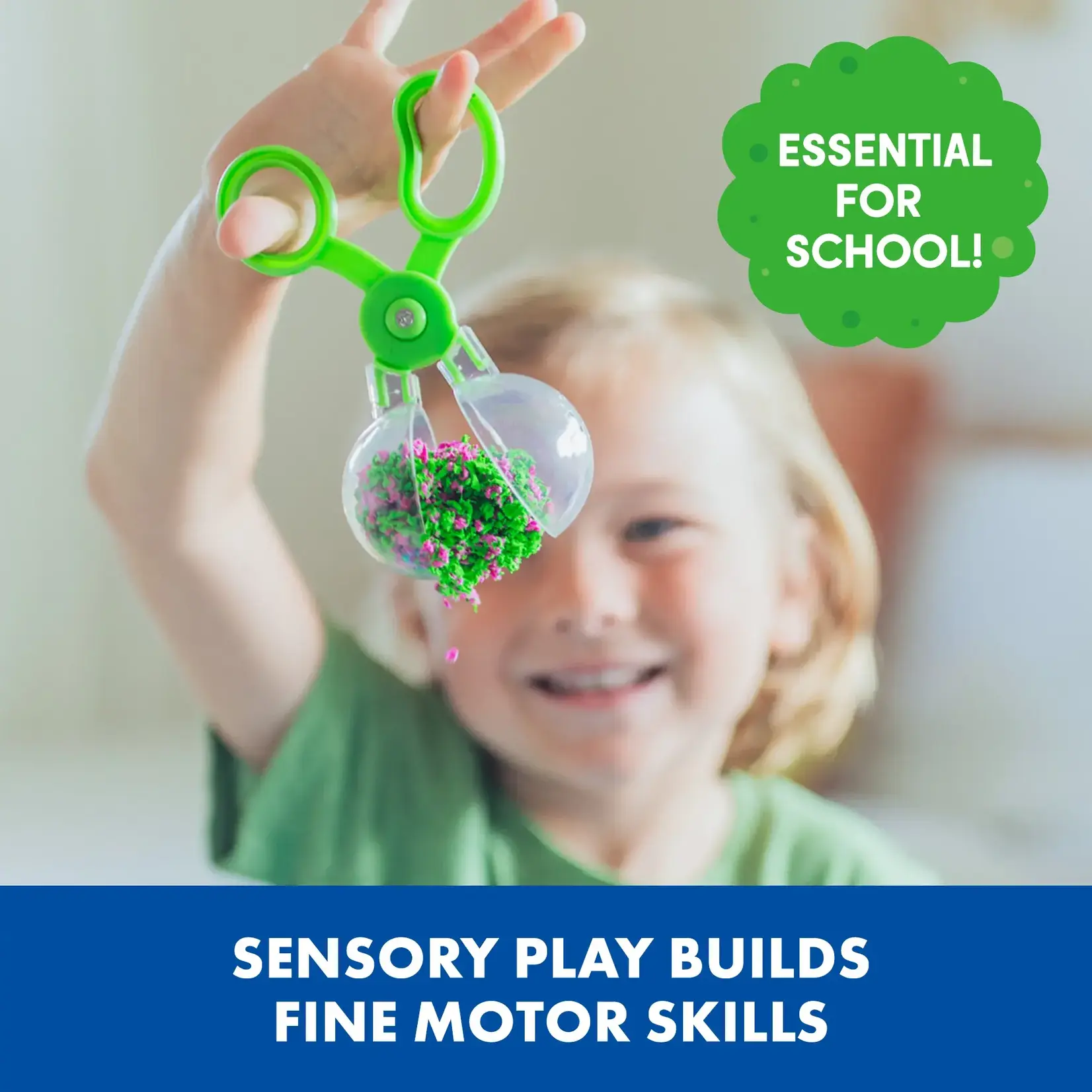 Educational Insights Pluffle Playfoam 2-pack Green and Pink