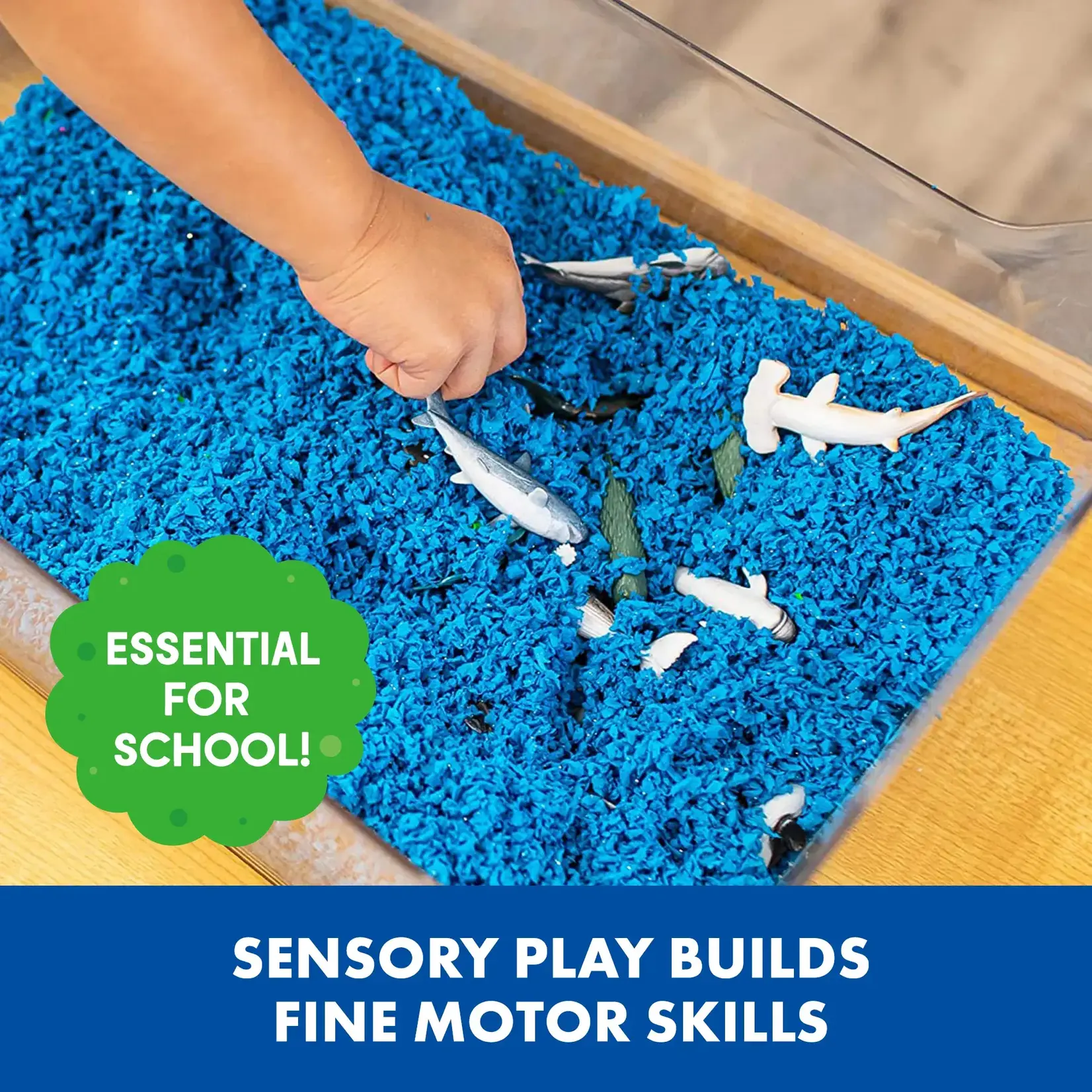 Educational Insights Pluffle Playfoam 2-Pack Red and Blue