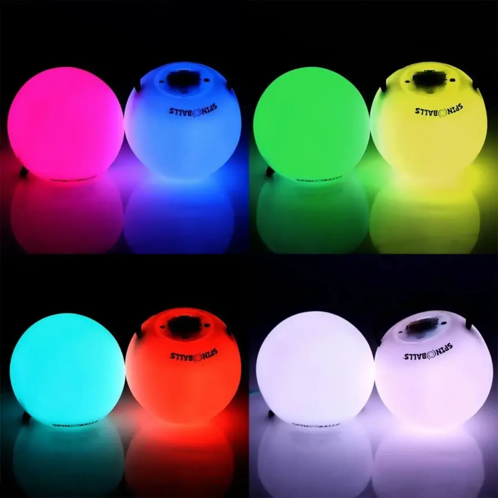 Fun In Motion Toys Spin Balls LED Poi Balls