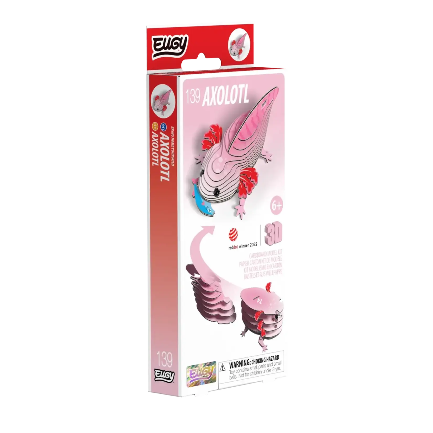 Safari Ltd Eugy - Axolotl 3D Puzzle