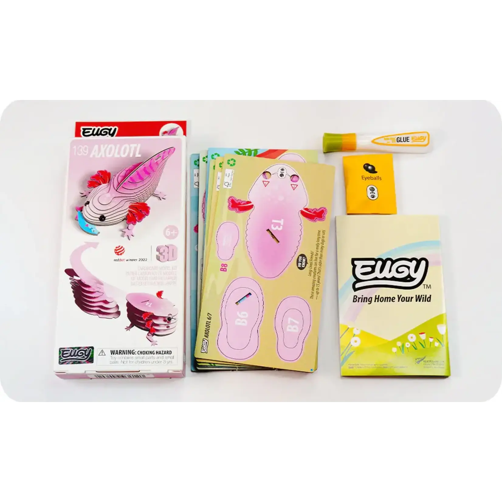 Safari Ltd Eugy - Axolotl 3D Puzzle