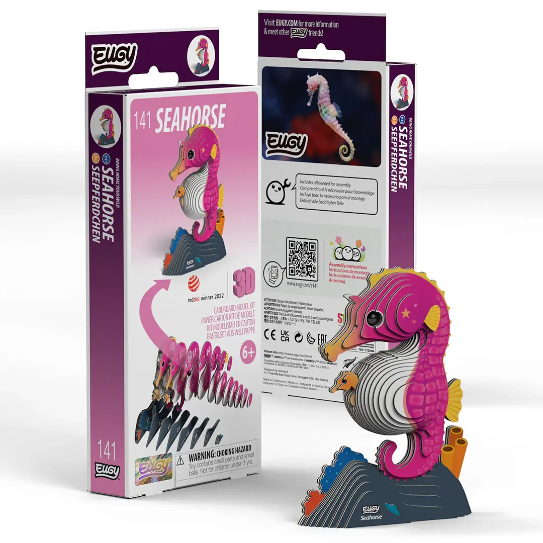 Eugy - Seahorse 3D Puzzle