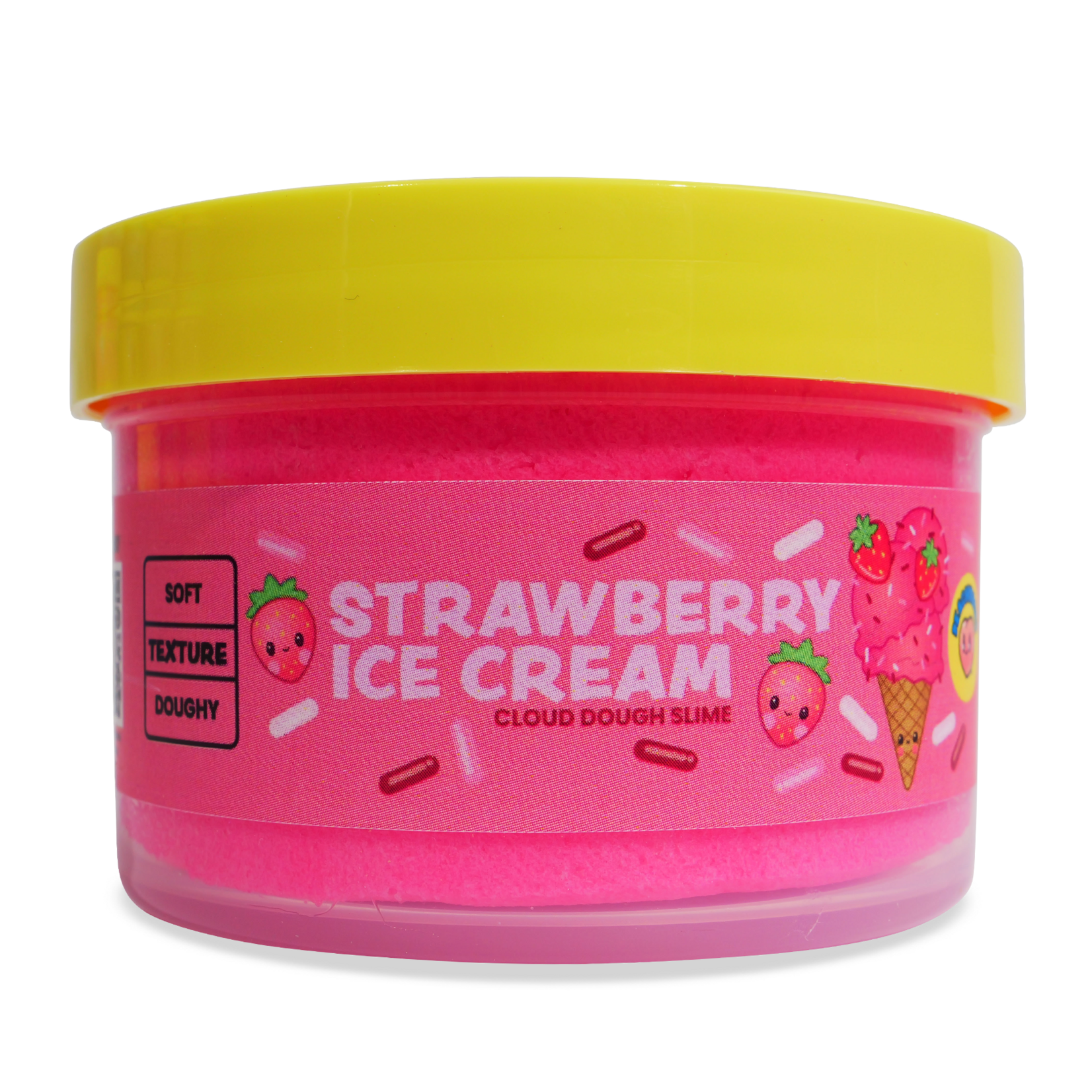 Peachybbies Peachybbies Slime - Strawberry Ice Cream