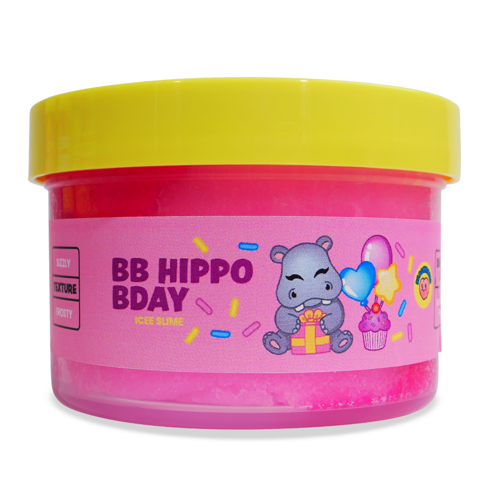 Peachybbies Peachybbies Slime - Happy Birthday Hippo