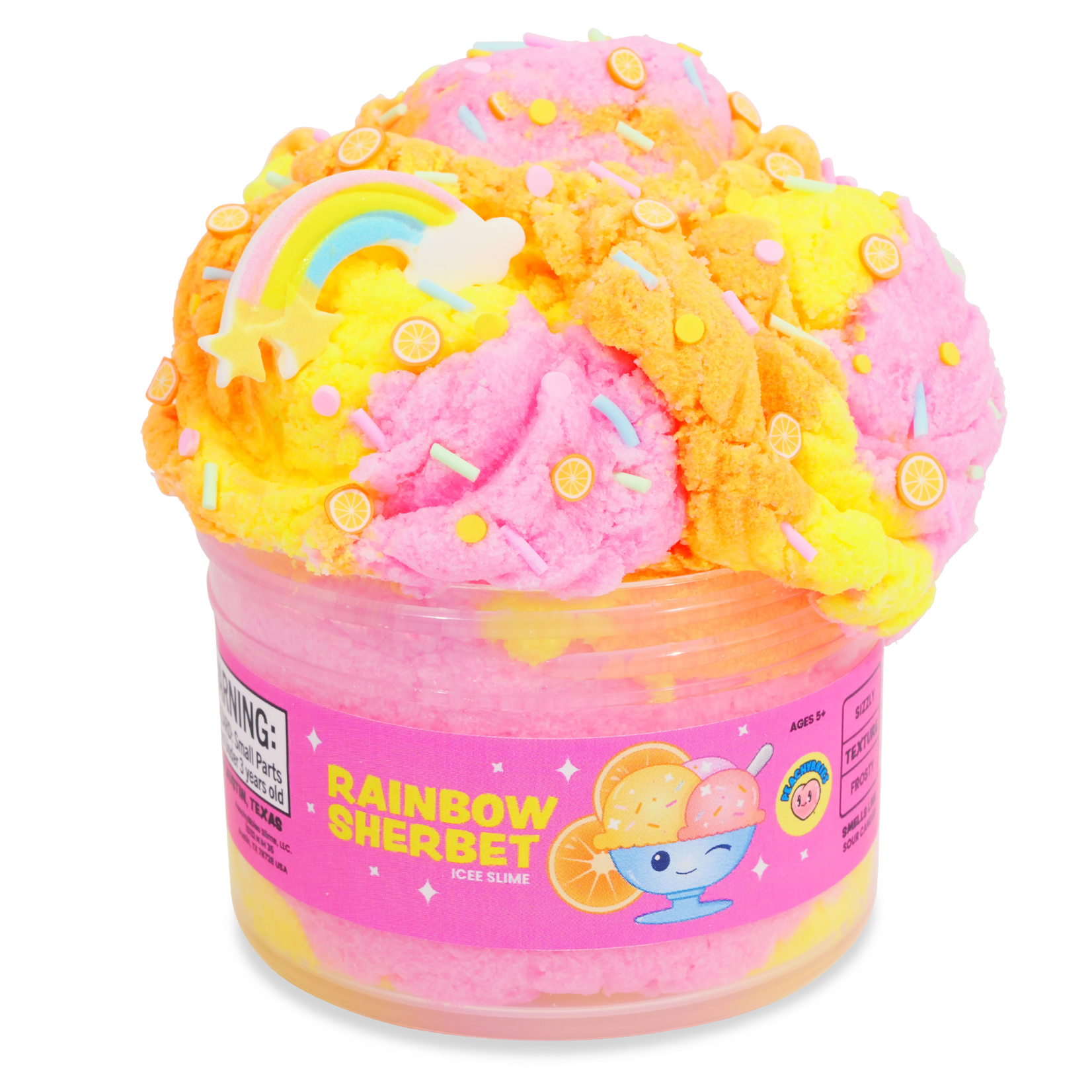 Peachybbies Peachybbies Slime - Rainbow Sherbet