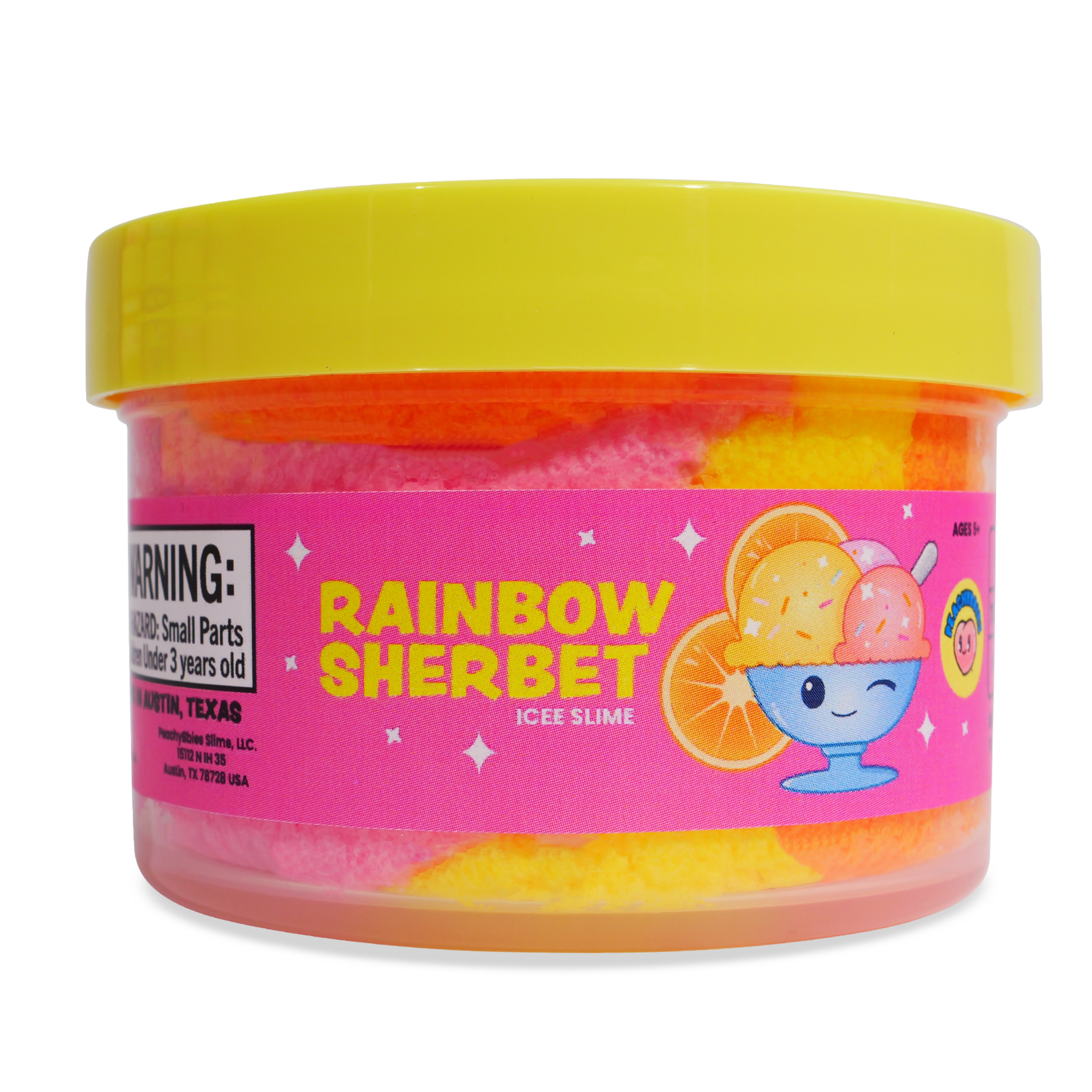 Peachybbies Peachybbies Slime - Rainbow Sherbet