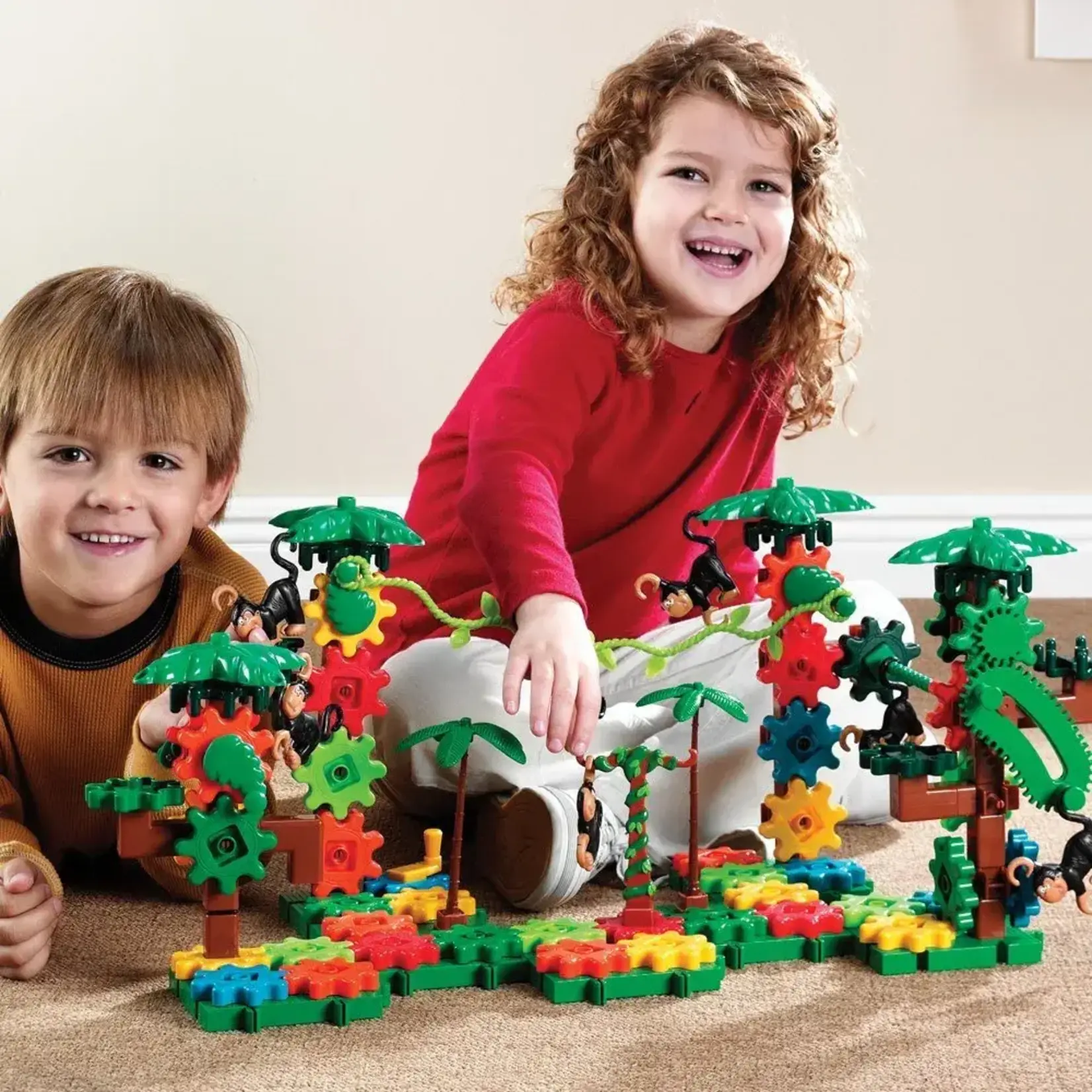 Learning Resources Gears! Gears! Gears! Movin' Monkeys Building Set
