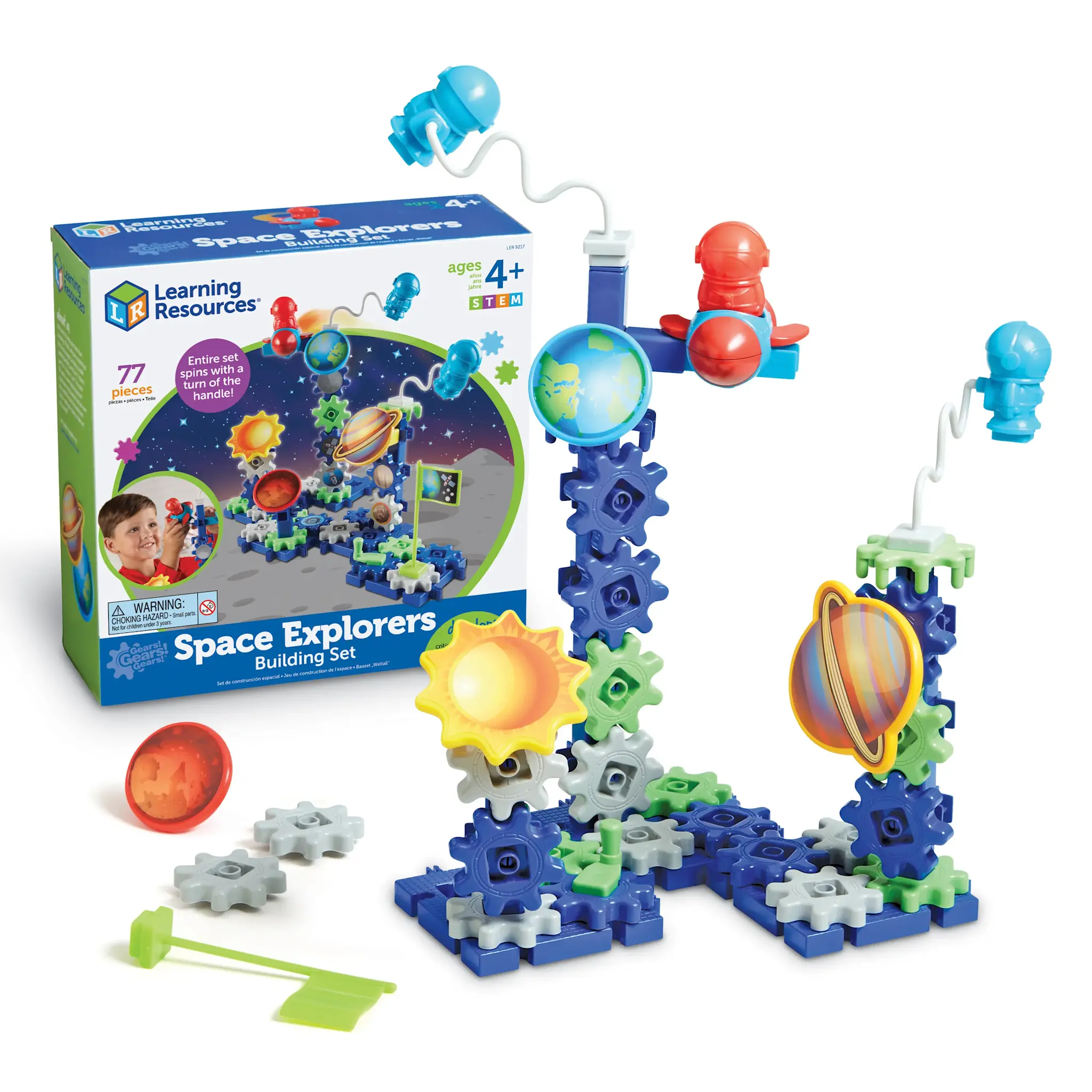 Gears! Gears! Gears! Space Explorers Building Set