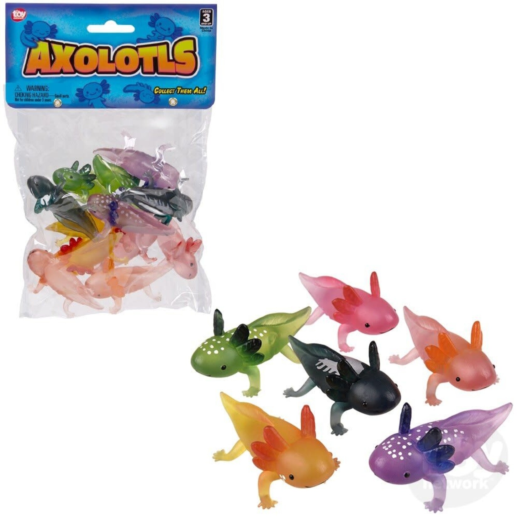 Axolotl Figures 12 Pack