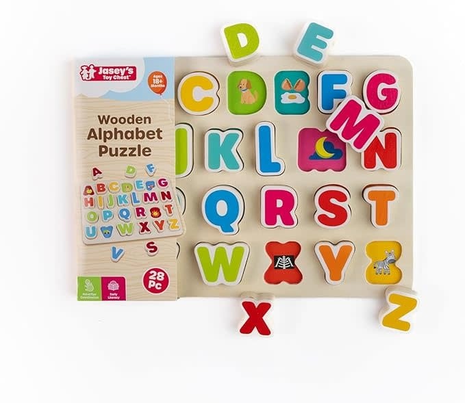 Chunky Wood Alphabet Puzzle