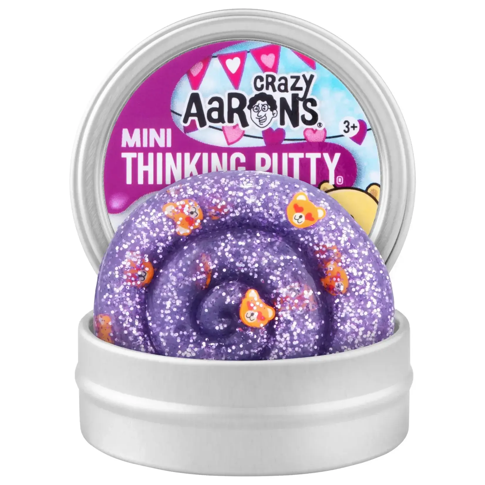 Crazy Aaron's Thinking Putty 2" Mini Putty Fur Ever Friends