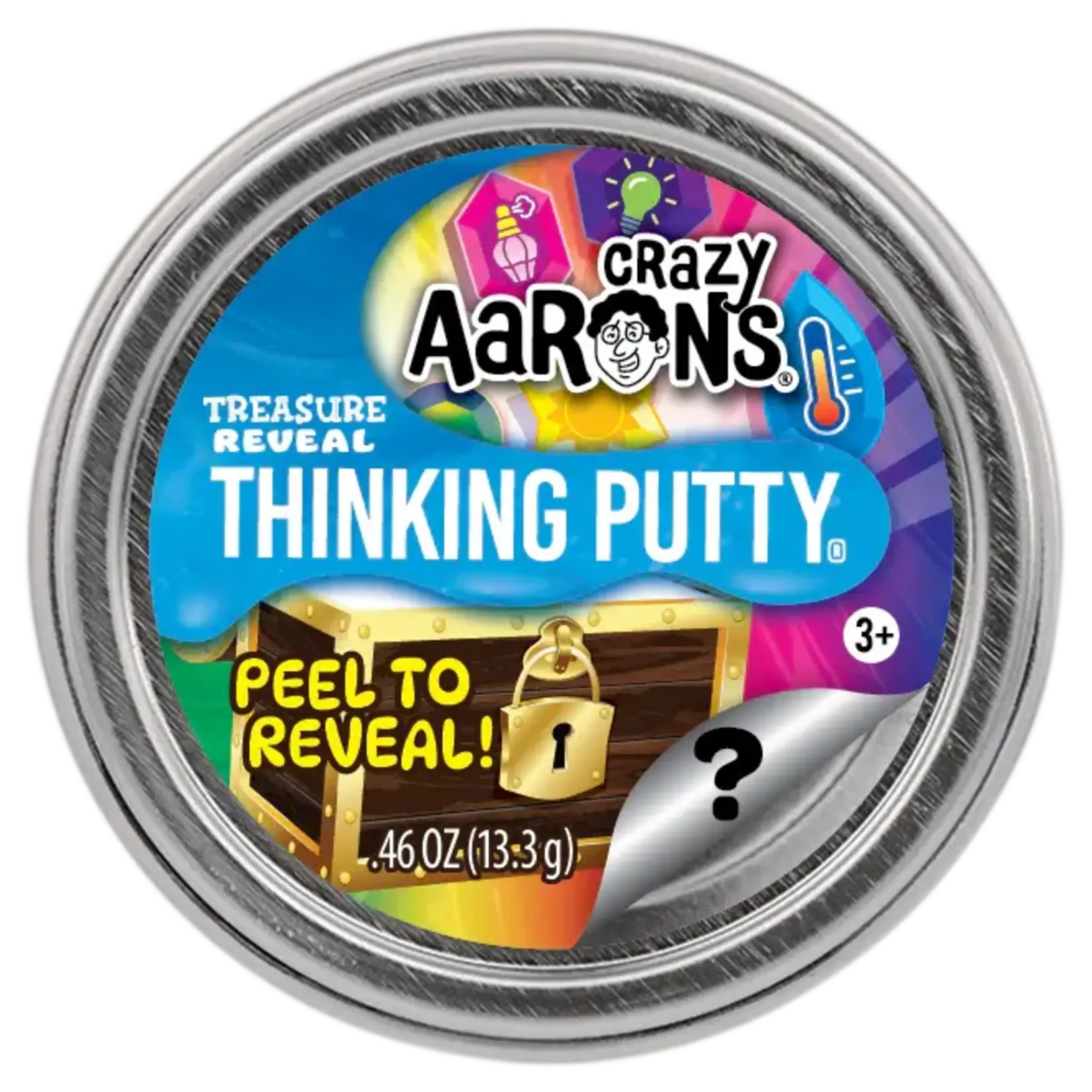 Crazy Aaron's Thinking Putty Treasure Reveal Mystery Effects Mini Putty