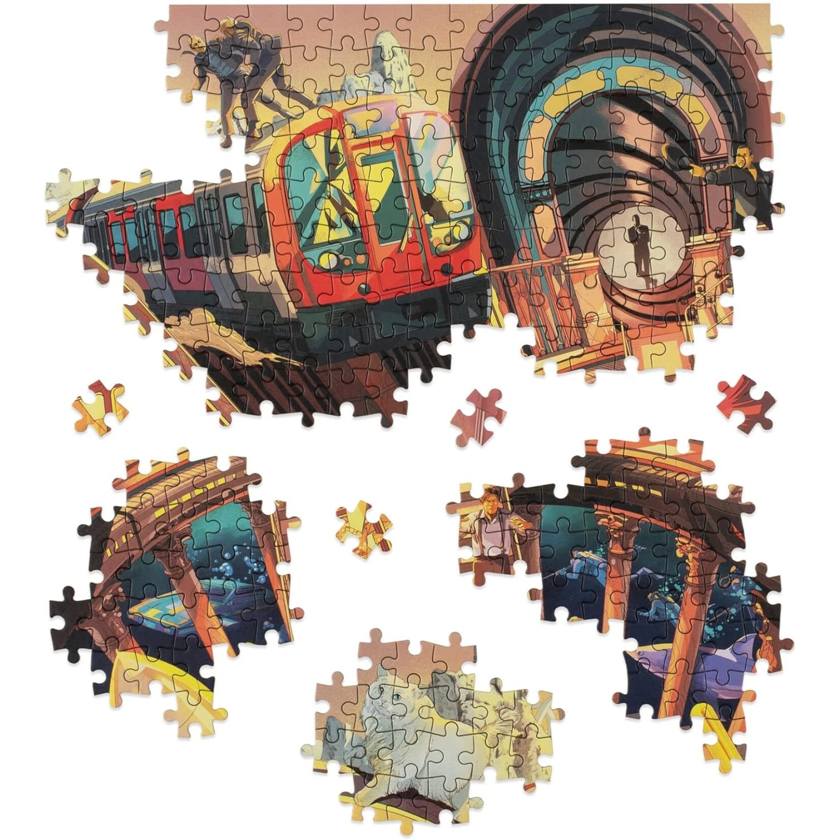 Laurence King Publishing The World of James Bond 1000 Piece Puzzle