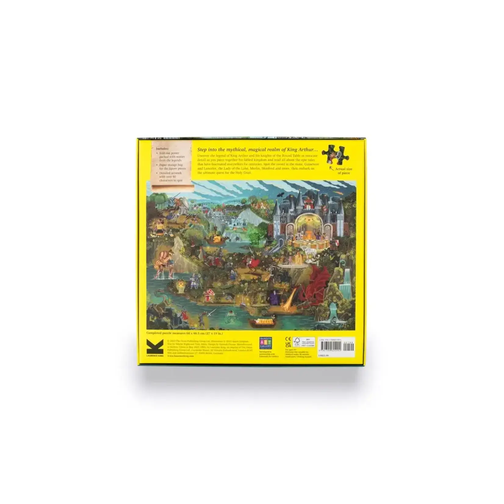 Laurence King Publishing The World of King Arthur 1000 Piece Puzzle