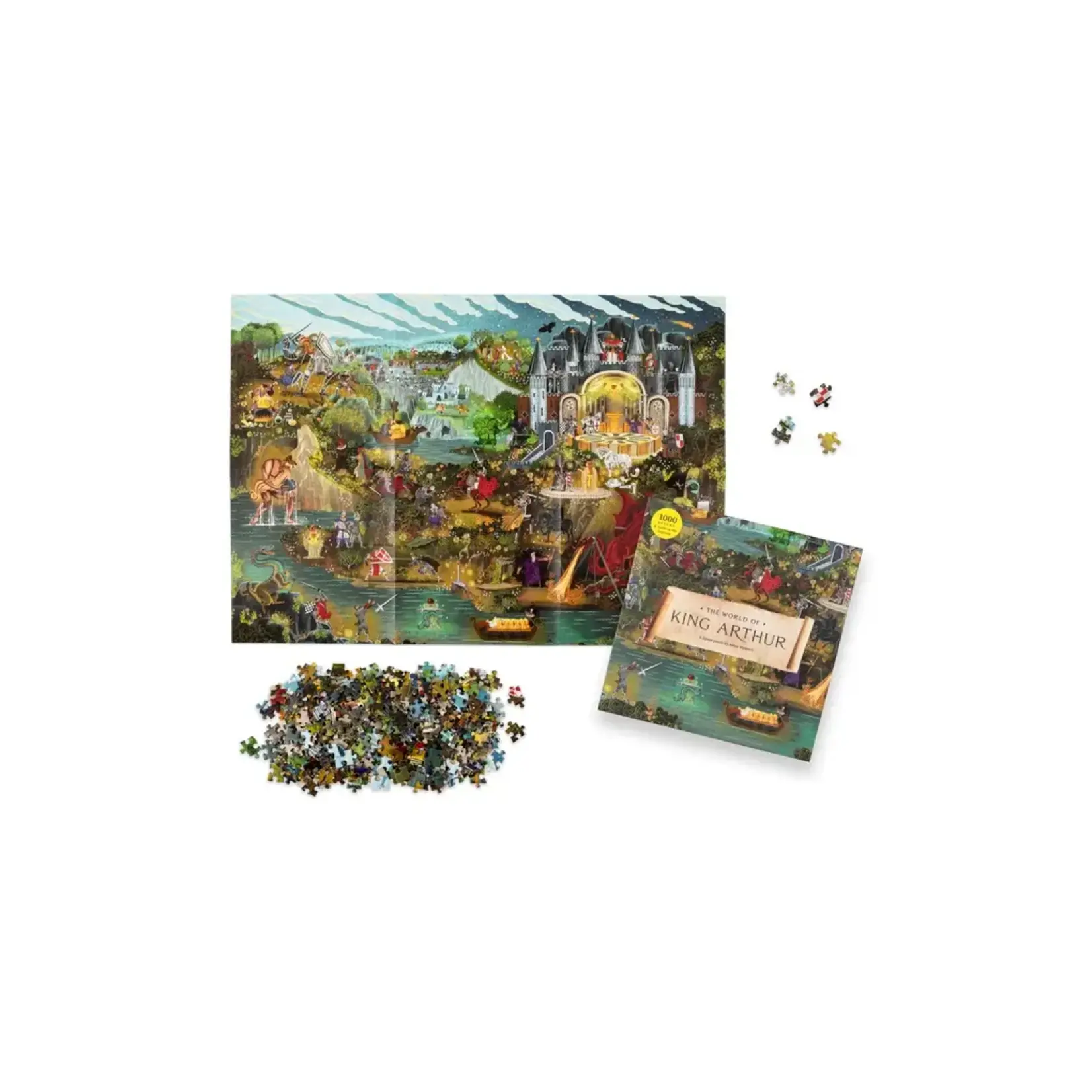 Laurence King Publishing The World of King Arthur 1000 Piece Puzzle