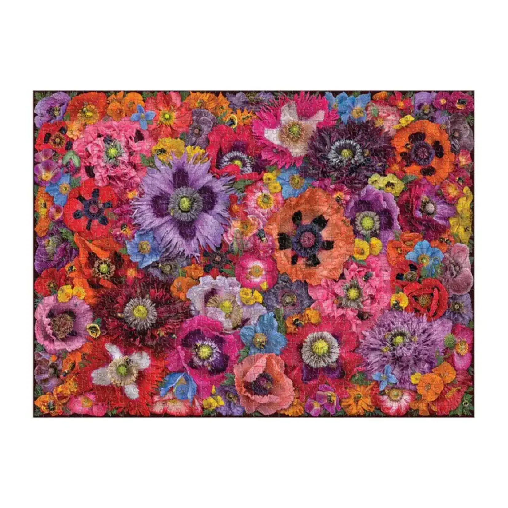 Galison Bees in the Poppies 1000 Piece Puzzle