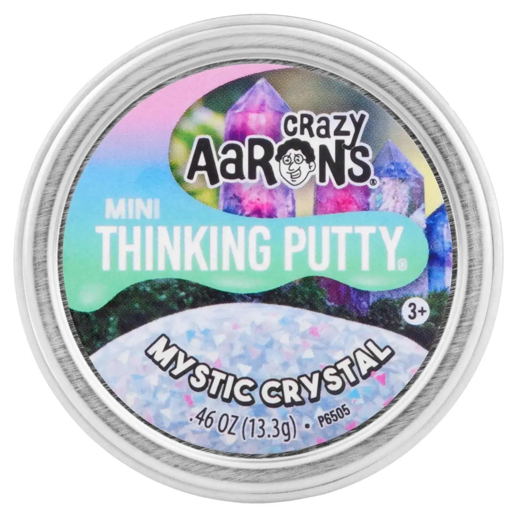 Crazy Aaron's Thinking Putty 2" Mini Putty Mystic Crystal