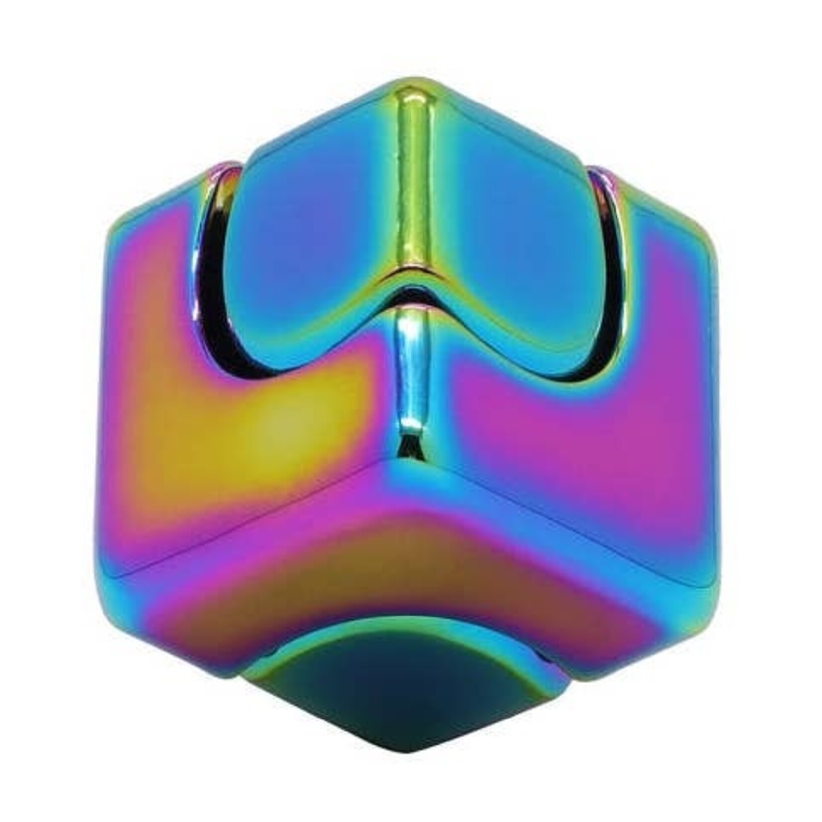 Watchitude Spin Cube Metal Spinner Fidget