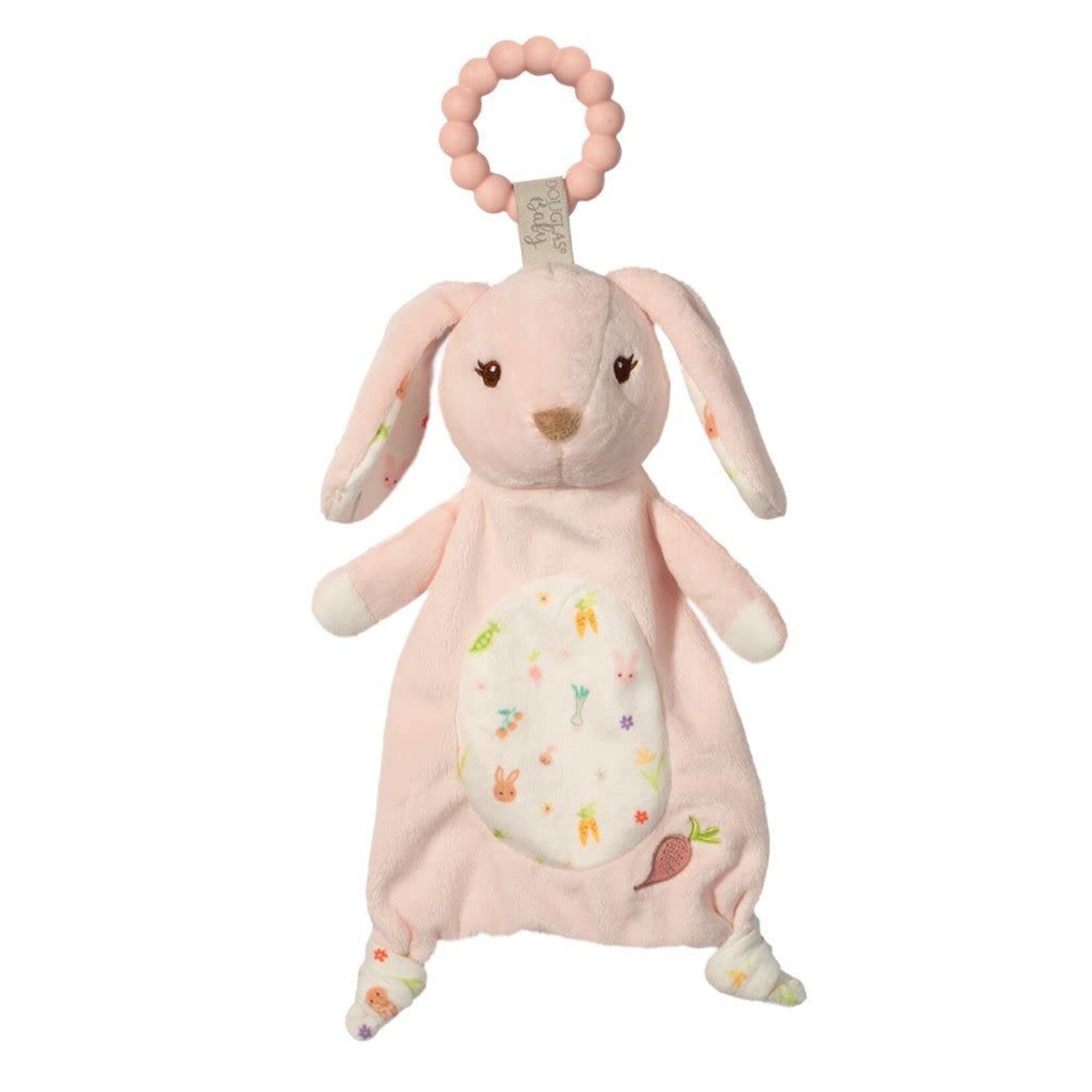 Douglas Toys Parsnip Pink Bunny Teether