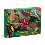 Rainforest Above and Below Double Sided 100 Piece Puzzle