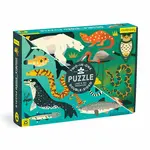 Land & Sea Predators Double Sided 100 Piece Puzzle
