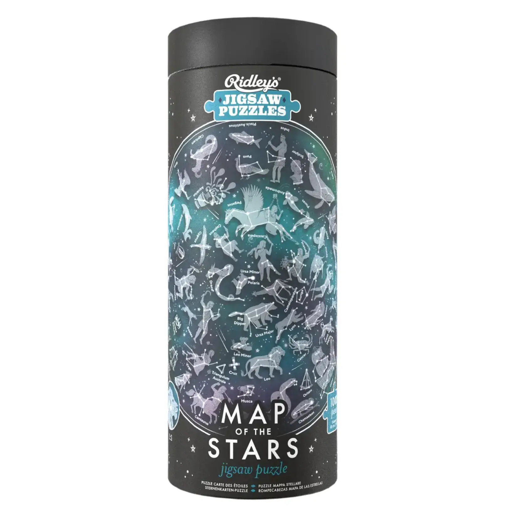 Ridley's Games Map of the Stars 1000 Piece Puzzle