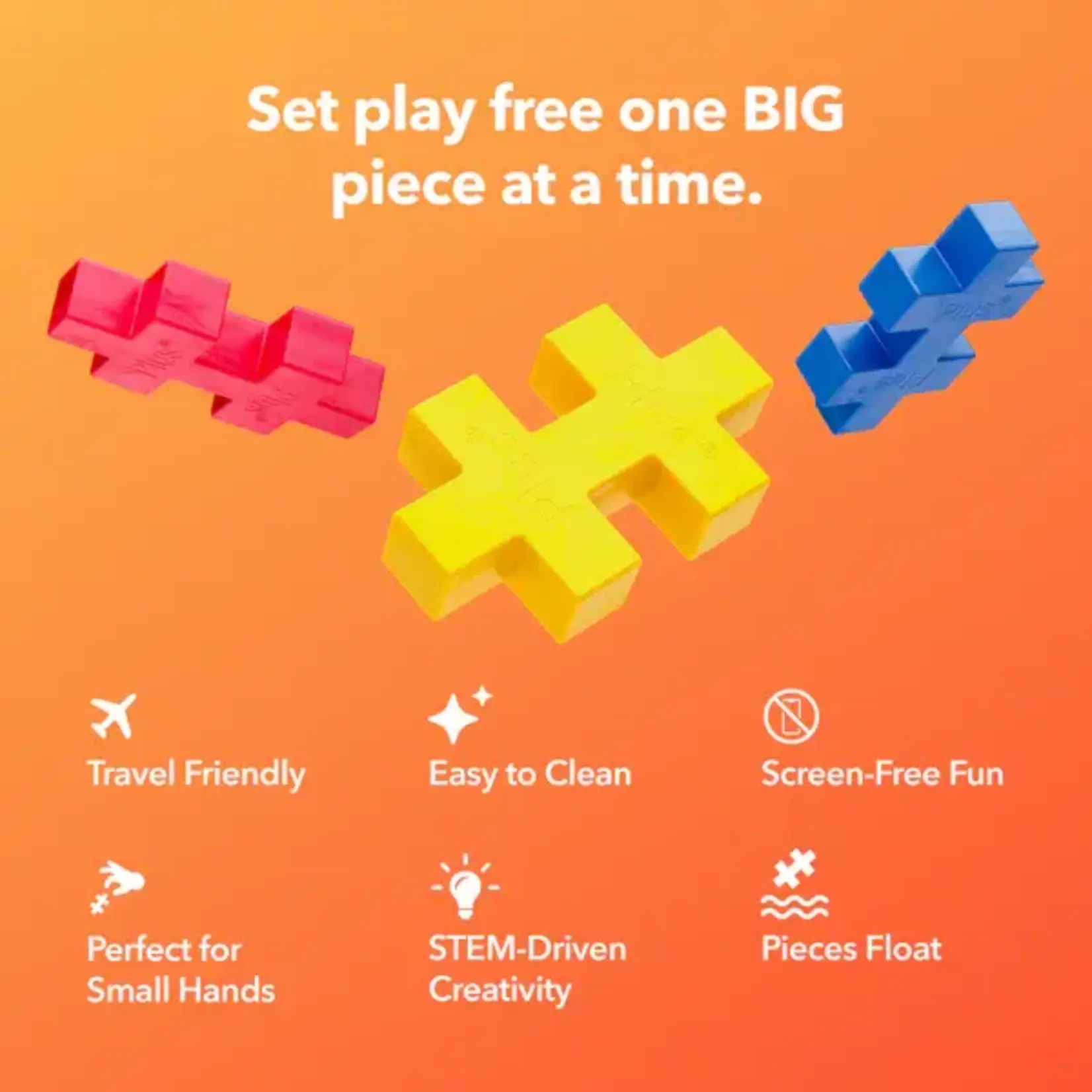 Plus-Plus BIG Plus-Plus Tube - Bloom