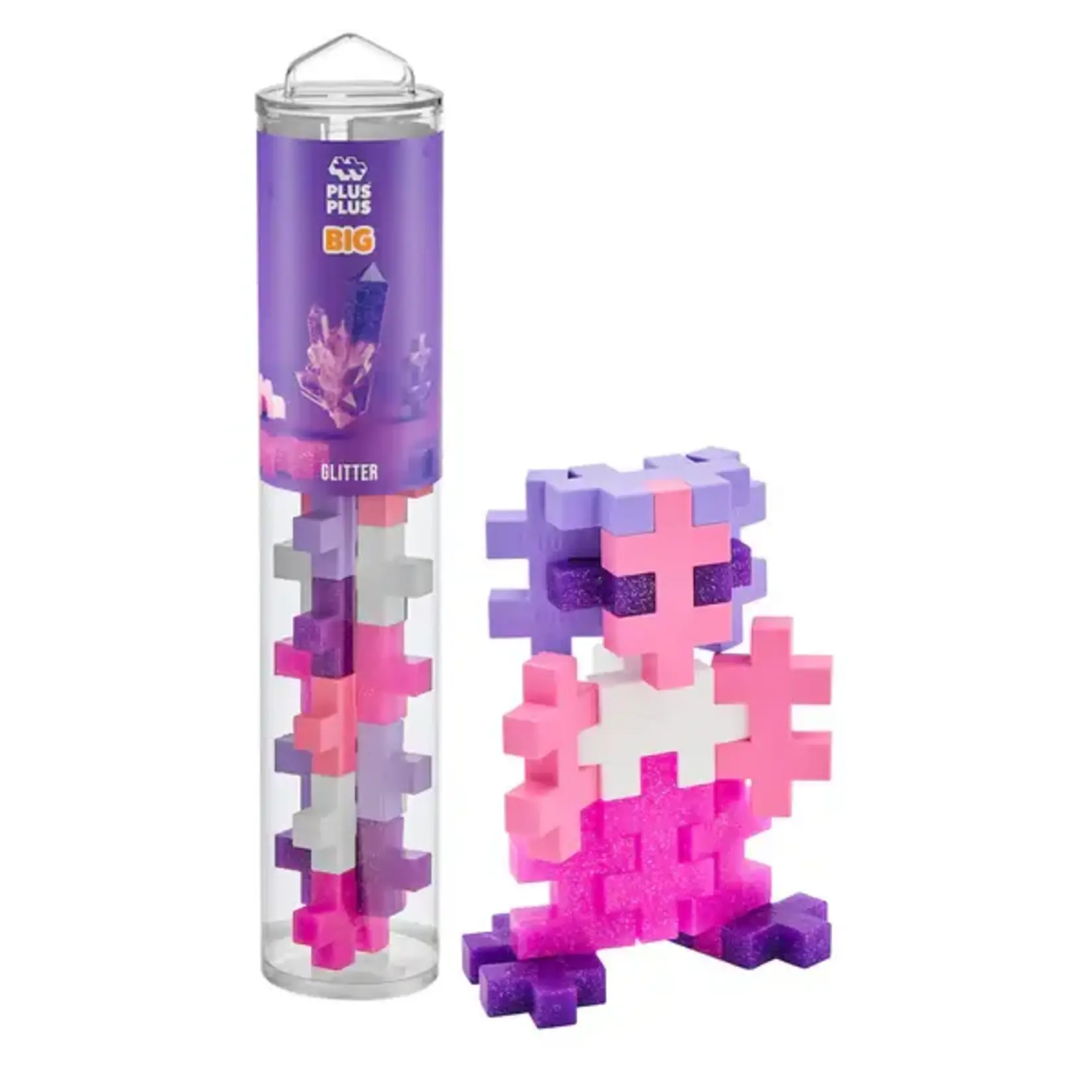 Plus-Plus BIG Plus-Plus Tube - Glitter